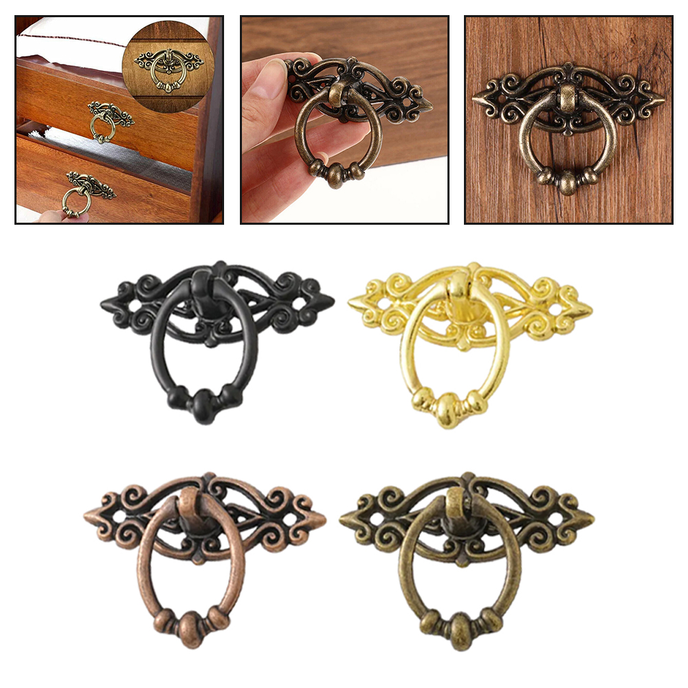 Furniture Hardware Manufacturers - Poignée rétro en alliage de Zinc,
