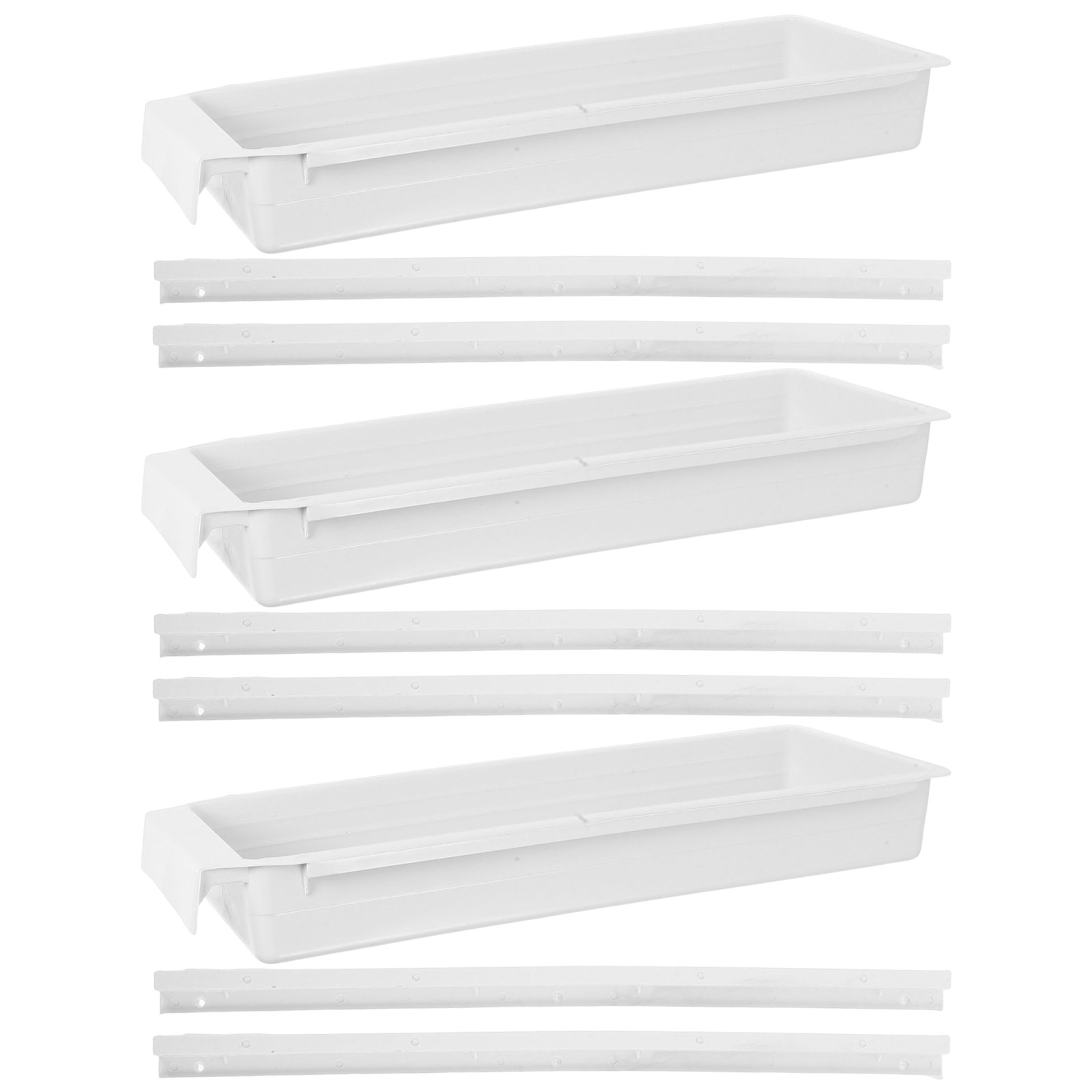 Drawer Slide Pair - 3 Ensembles de Tiroirs de Rangement