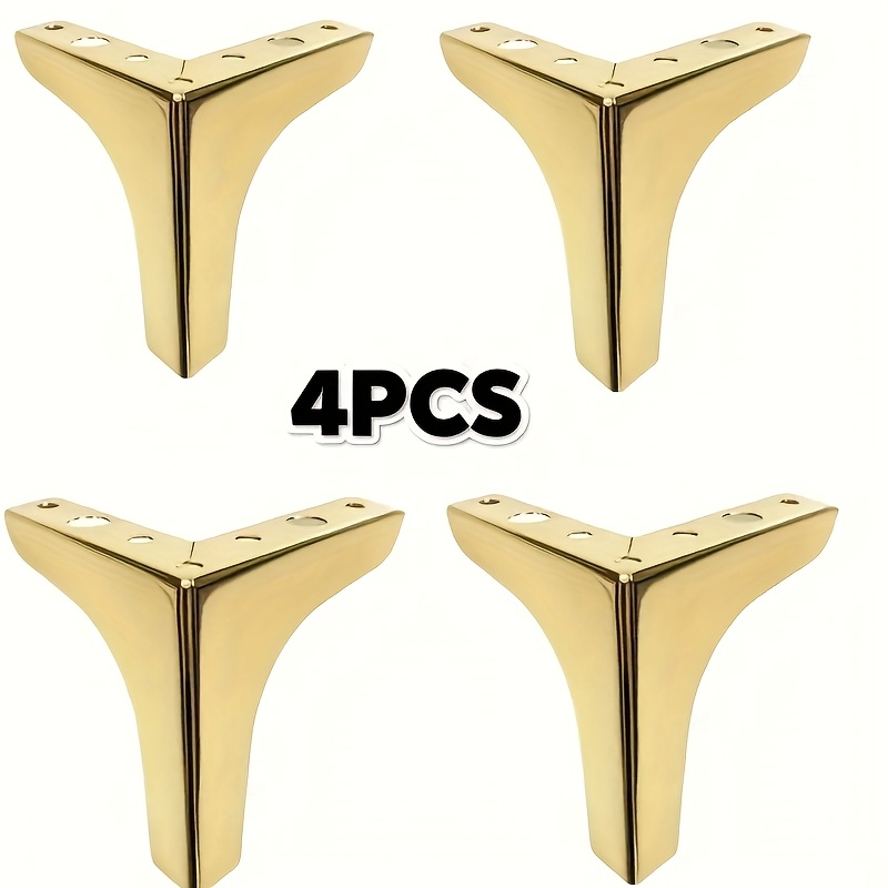 Furniture Hardware Replacement - 4 pièces de pieds de meubles