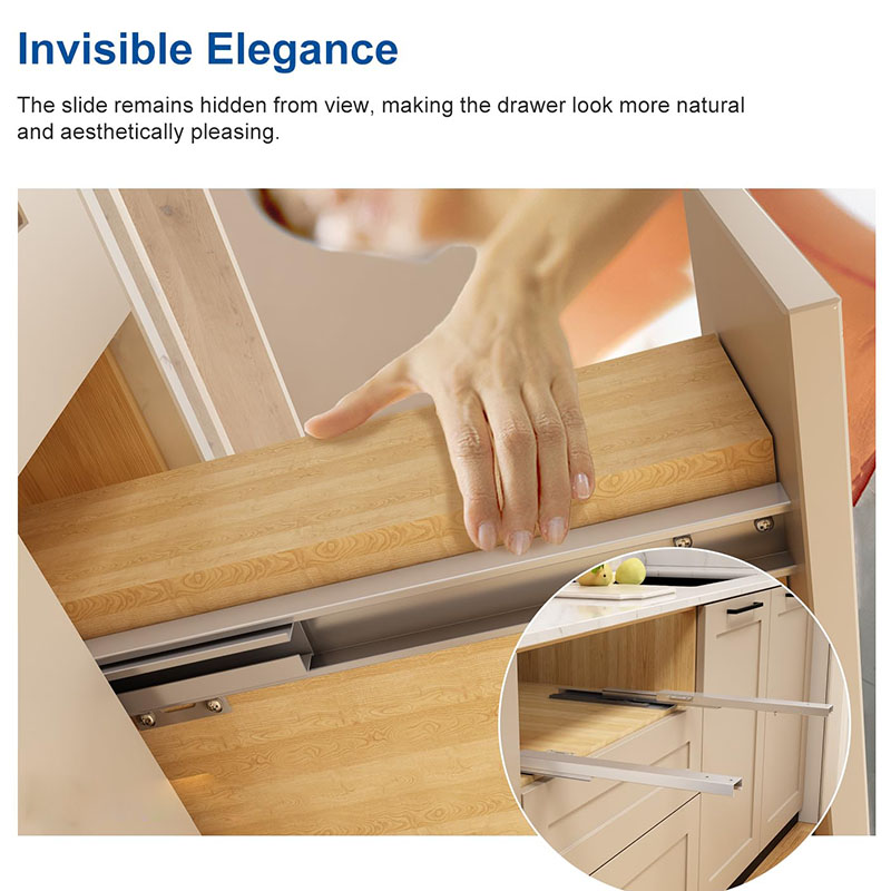 Glissières de tiroir à ouvertu - Drawer Slide Pair avis et prix