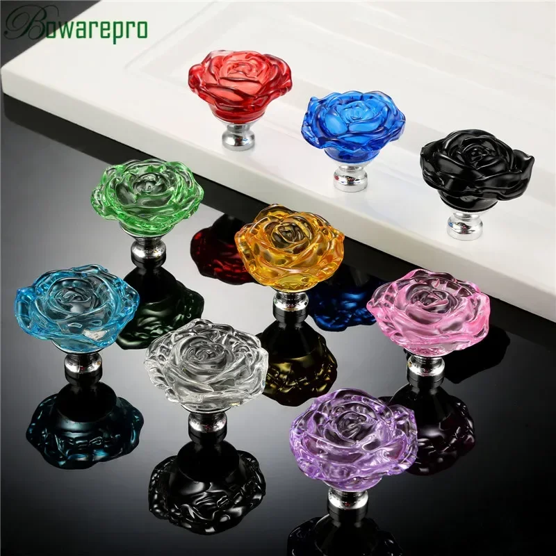 Bowarepro 50MM cristal Rose ve - Furniture Hardware Manufacturers avis et prix