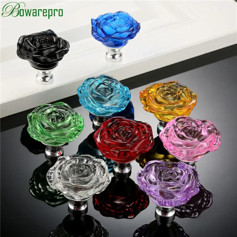 Bowarepro 50MM cristal Rose ve - Furniture Hardware Manufacturers avis et prix