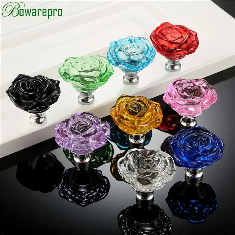 Bowarepro 50MM cristal Rose ve - Furniture Hardware Manufacturers avis et prix