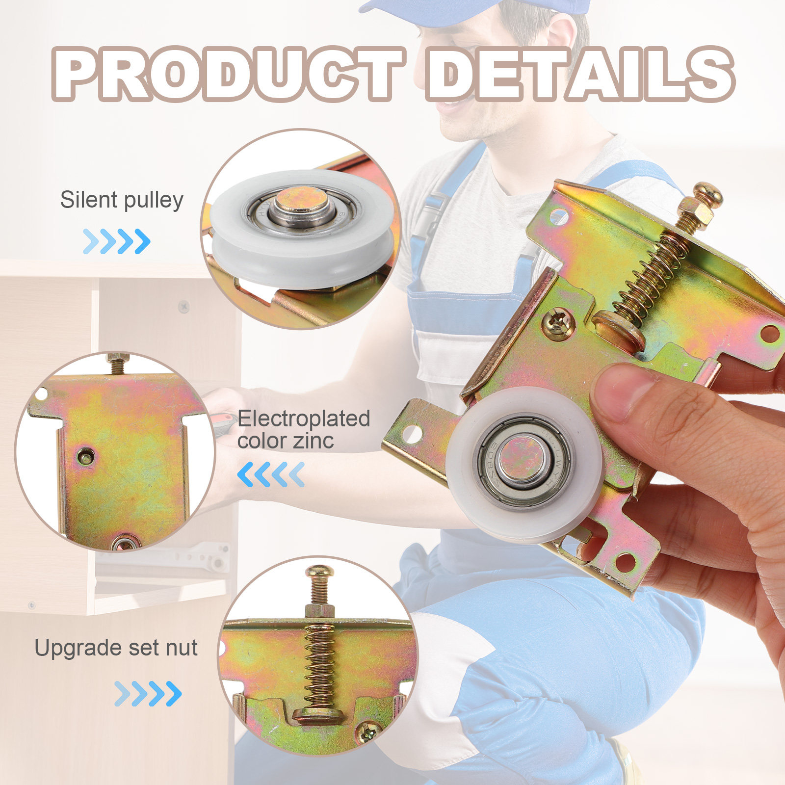 1 ensemble de roulettes pour p - Furniture Hardware Replacement avis et prix