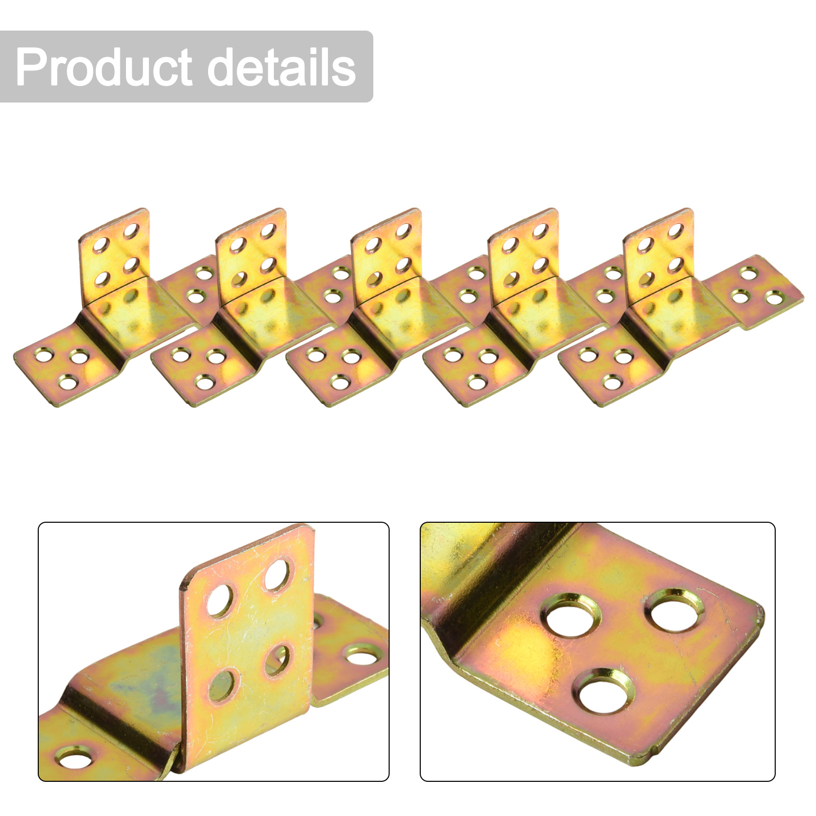 Lot de 5 supports de lit en mé - Furniture Hardware Fasteners avis et prix