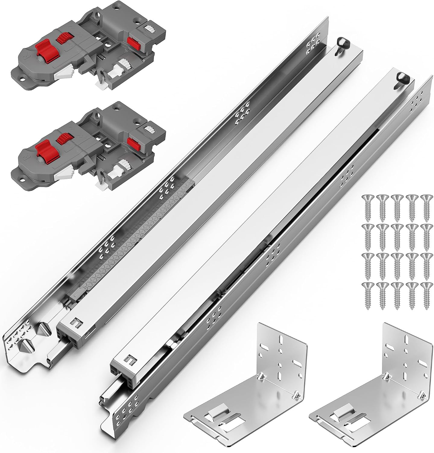 Glissières de tiroir à fermetu - Drawer Slide Pair avis et prix