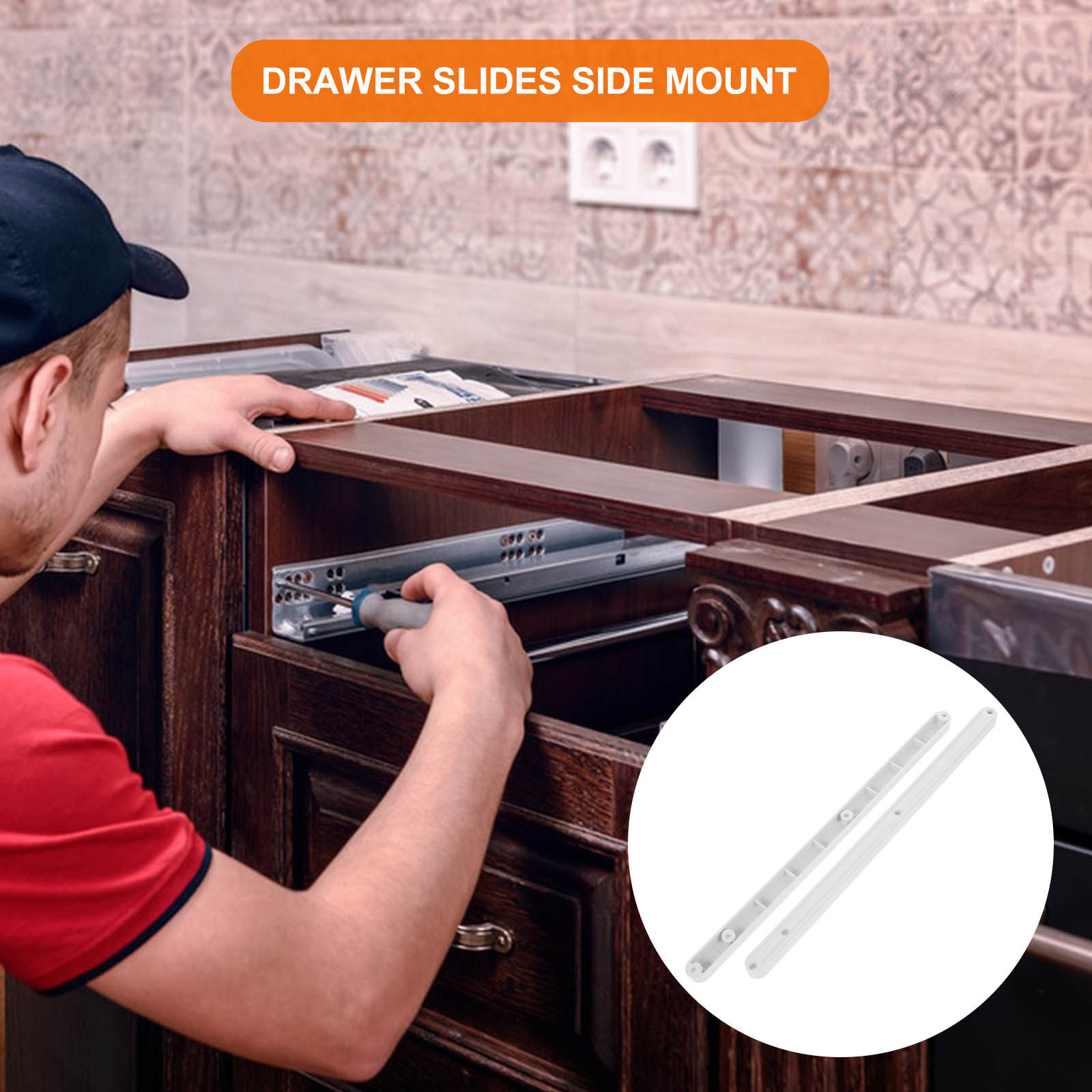 Glissières de tiroir en plasti - Drawer Slide Pair avis et prix